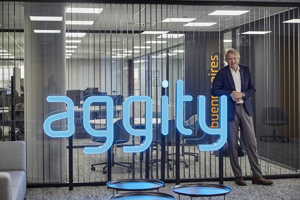 Oscar Pierre presidente ejecutivo de aggity sede Barcelona 1