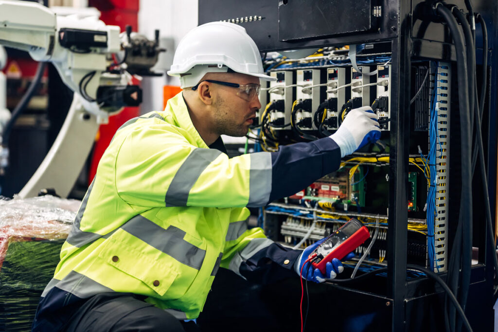 The use of AI in industrial robotics