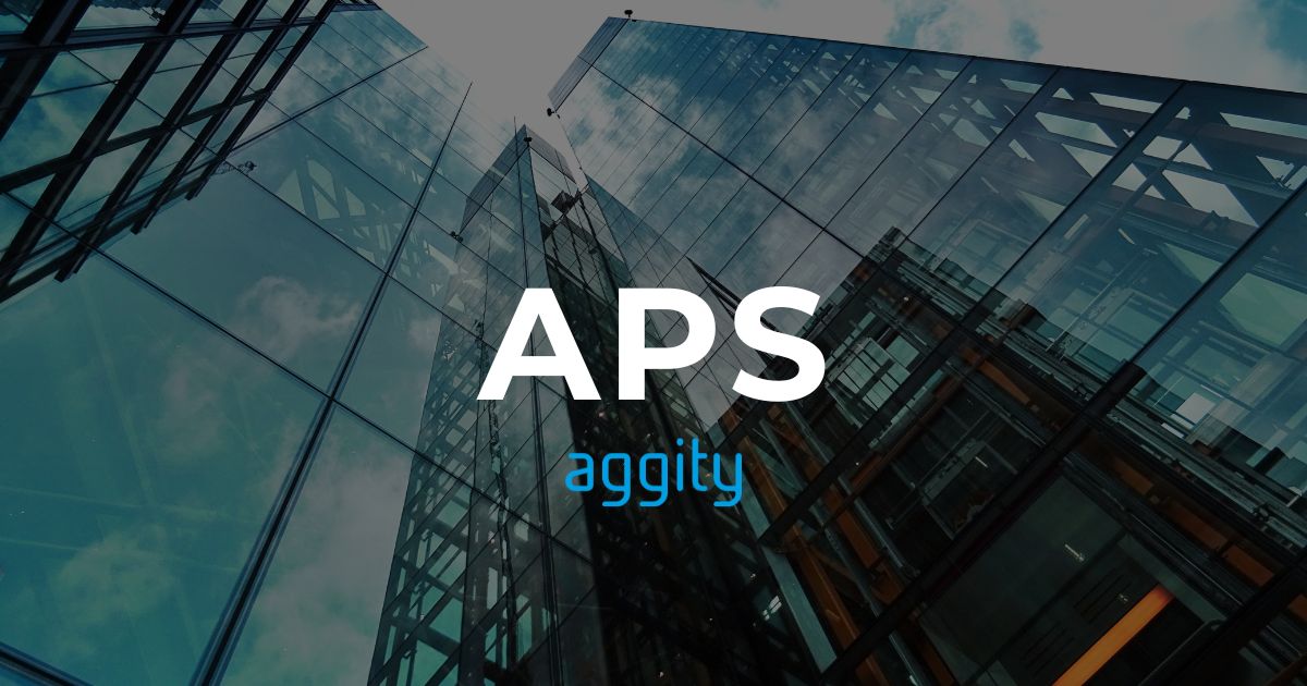 aggity y APS para optimización de negocio