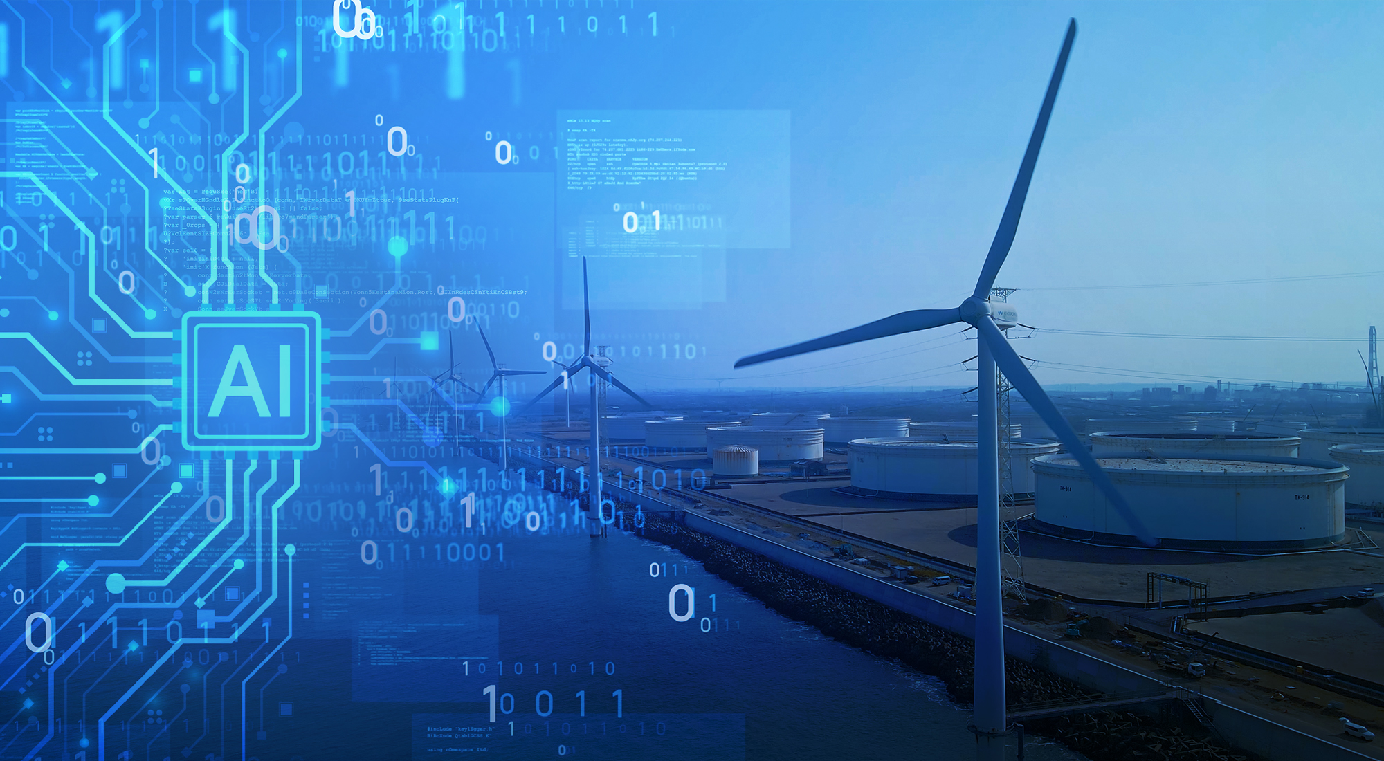 Sensores IoT en maquinaria industrial reduciendo costes energéticos.