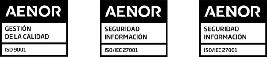 AENOR ISO certificaciones